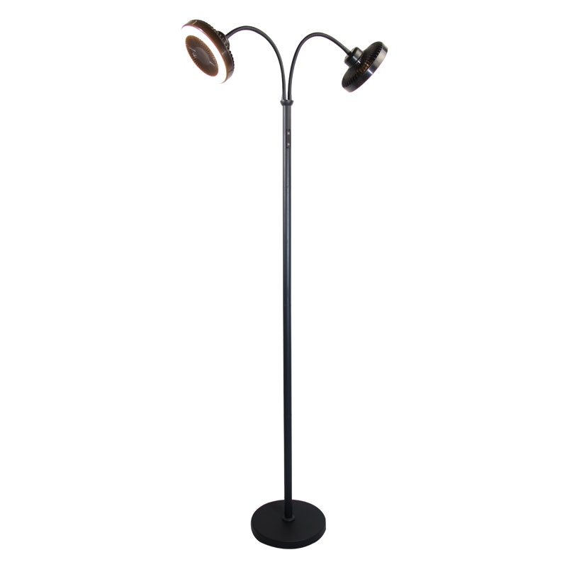 Lampa podłogowa z wentylatorem